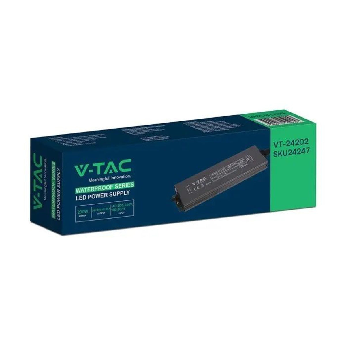 Alimentatore LED V-TAC 200 W 24 V IP67