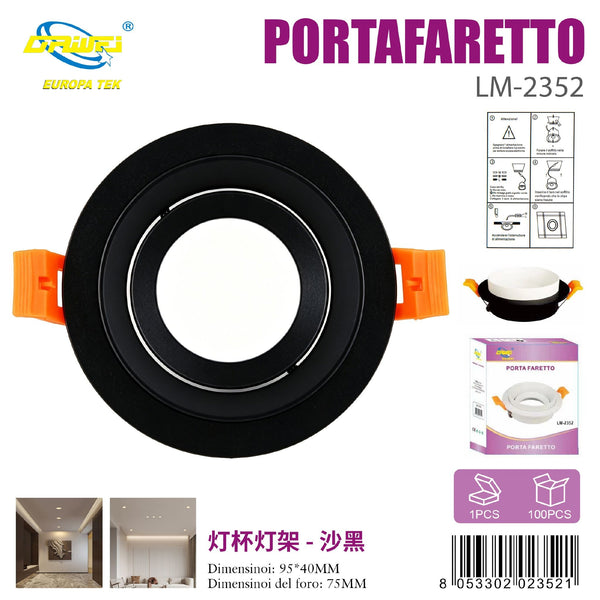 Ghiera per faretto
