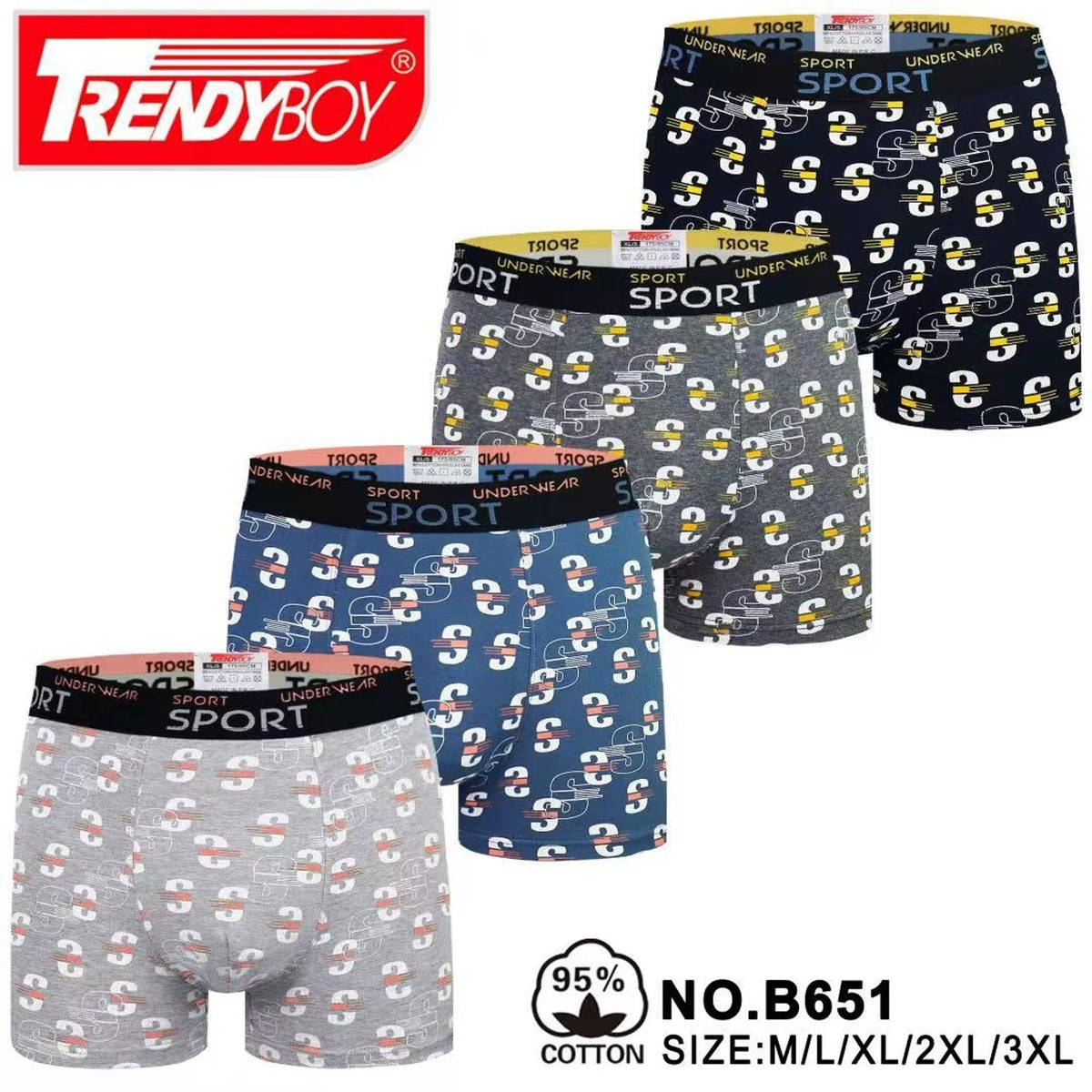 Boxer uomo B651