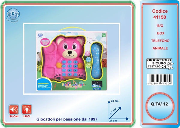 Gioco educativo – BOX TELEFONO ANIMALE LIP41150