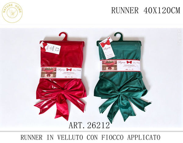 CENTROTAVOLO NATALE RUNNER 40X120CM ART.26212
