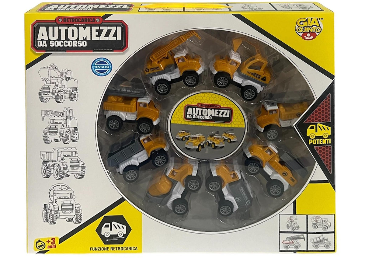 Veicolo giocattolo – AUTOMEZZI DA SOCCORSO GV8307