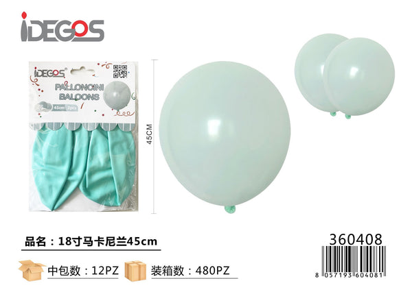 Palloncini in lattice macaron, 45 cm
