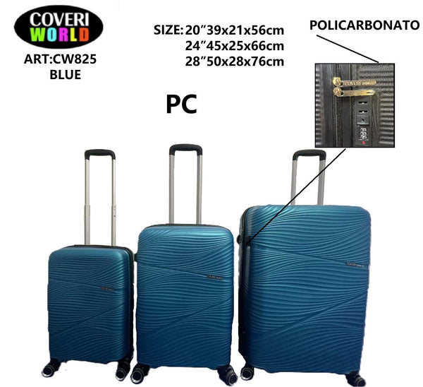 Set di trolley CW825 BLUE