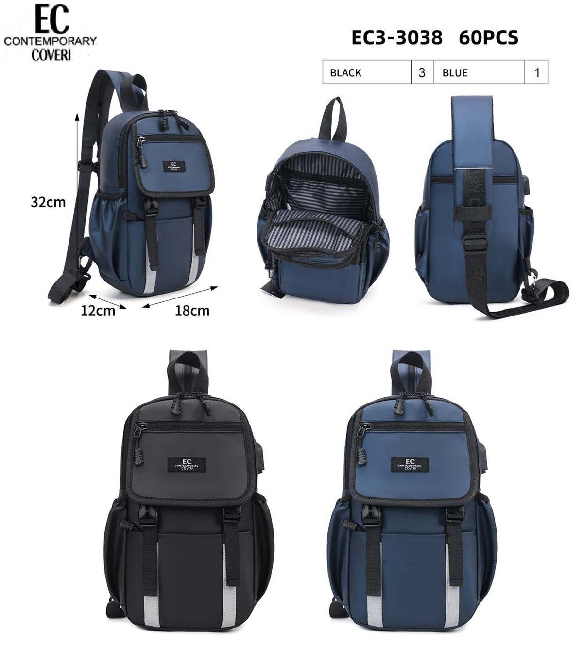 Borsa a tracolla EC33038