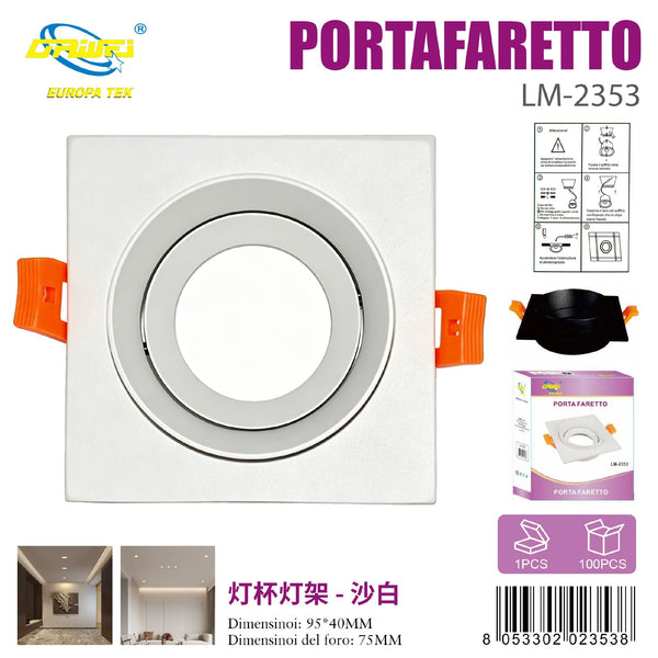 Ghiera per faretto