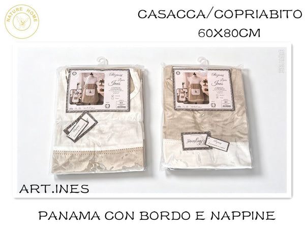 Casacca copriabito Preziosa INES 60x80 cm
