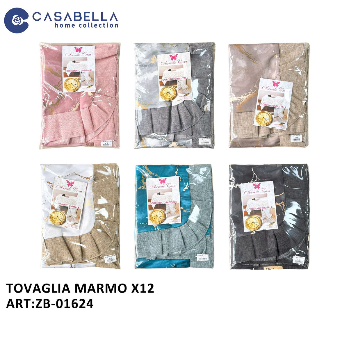Tovaglia Marmo X12