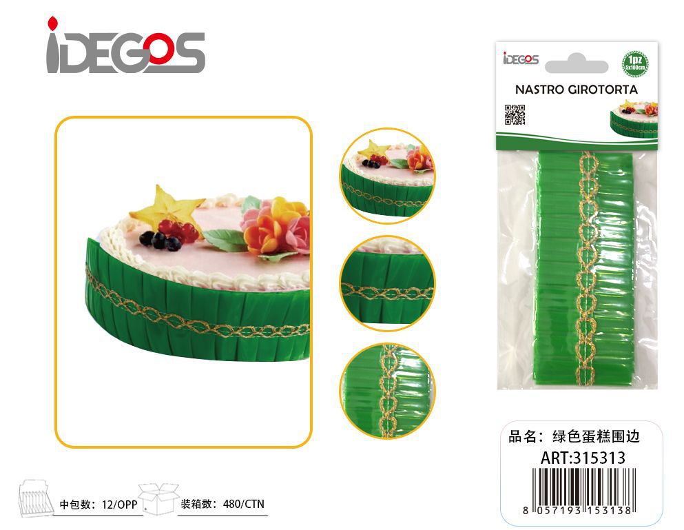 Nastro decorativo girotorta, 1 m