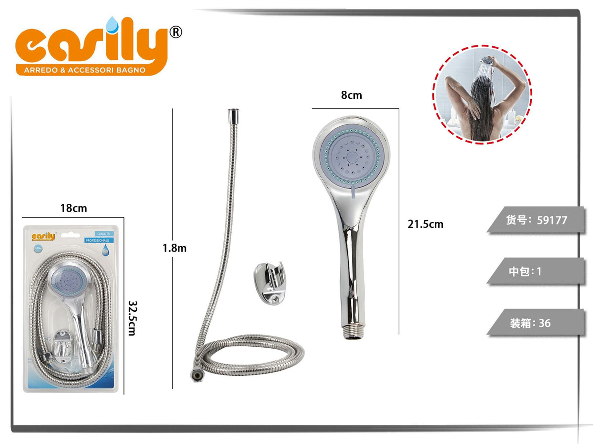 Kit doccetta con profilo a goccia, flessibile e supporto