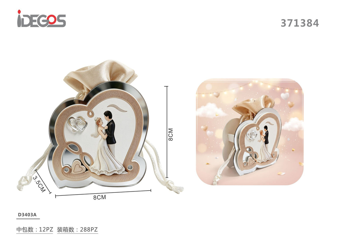 Sacchetto regalo per matrimonio, modello D3403A