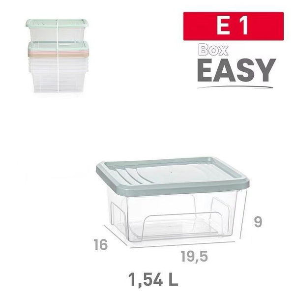 SCATOLA EASY E1 1.54LT 16X19.5X9CM PLASTICA