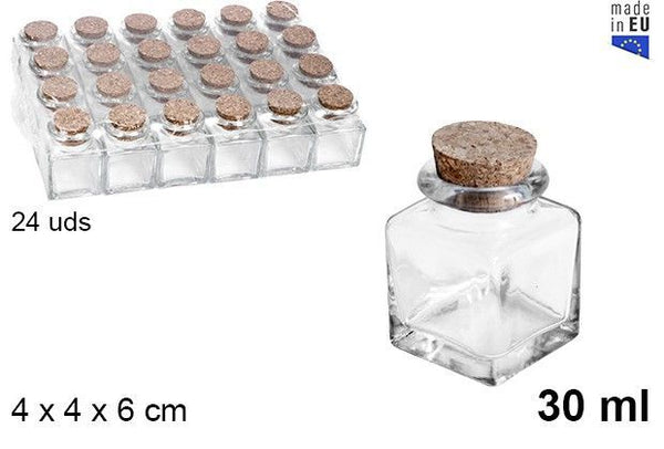 C.M BARATTOLO DI VETRO 30ML