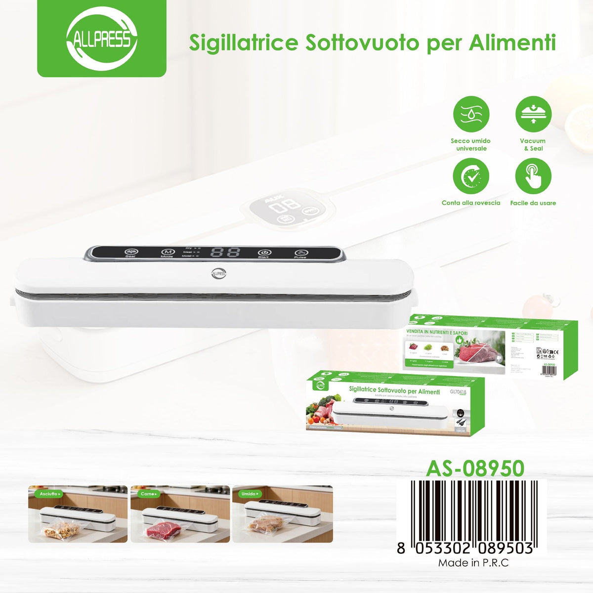 Macchina per sottovuoto