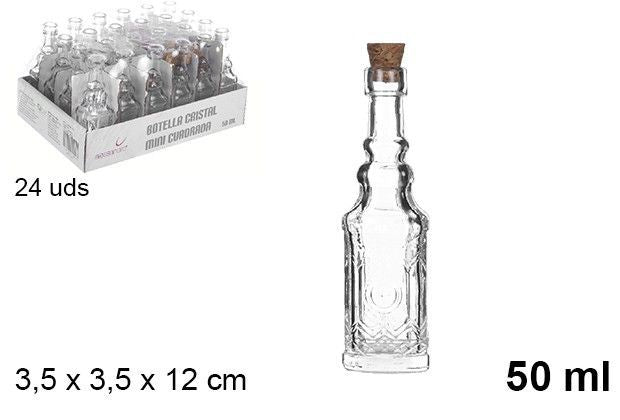 MINI BOTTIGLIA DI VETRO