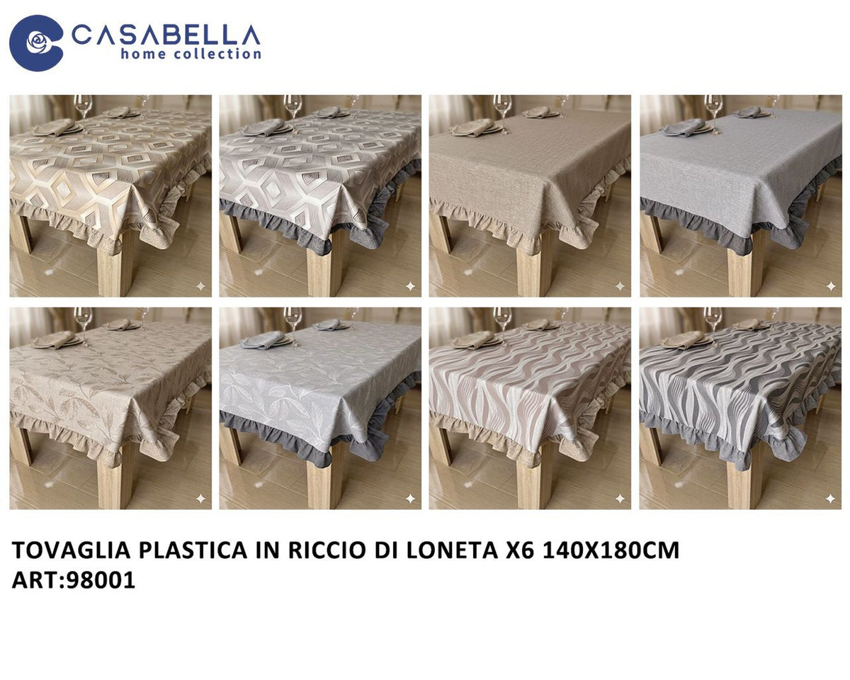 Tovaglia Plastica con Riccio X6