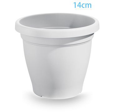 VECA VASO VERONA 14CM BIANCO