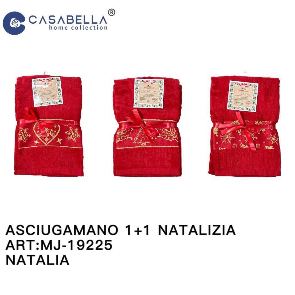 Asciugamano 1+1 Natalizia