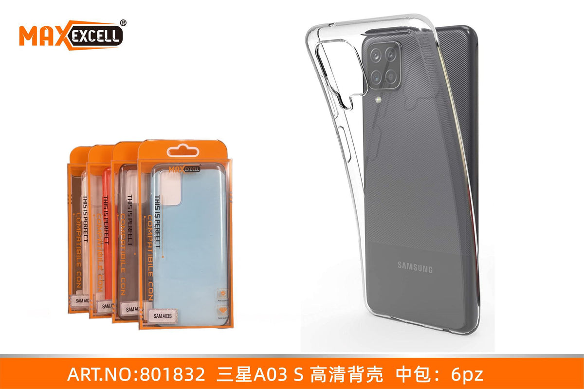 Cover per Samsung Galaxy A03S — Trasparente