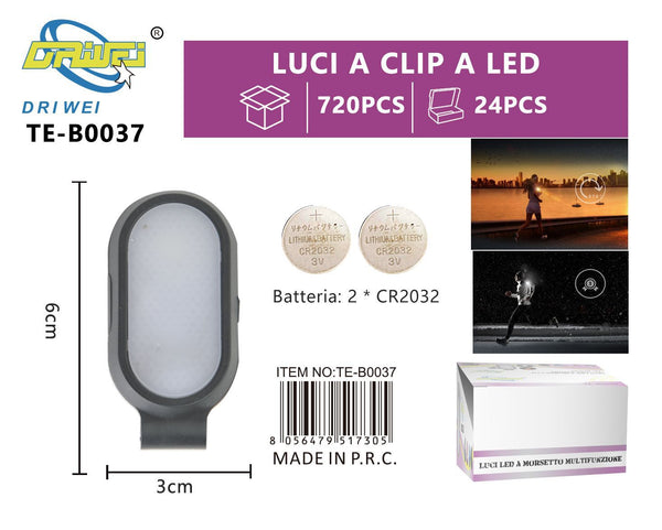 Lampada a pinza