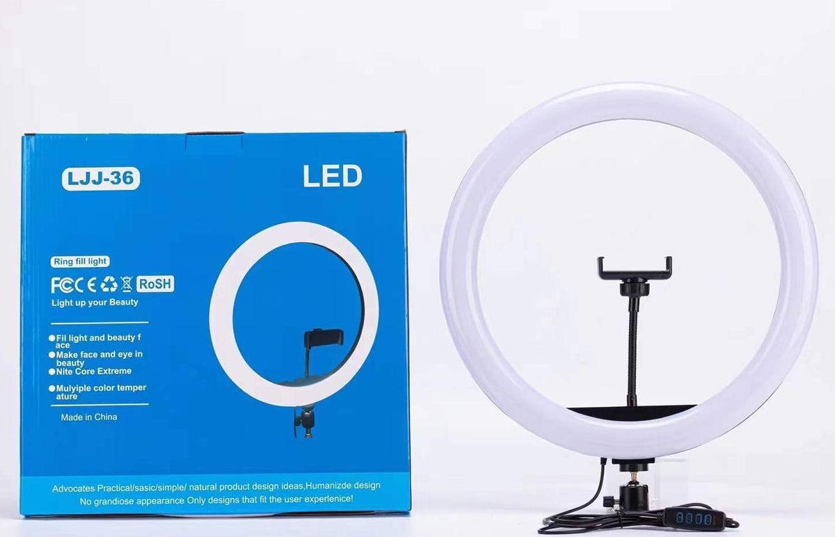 Luce ad anello per smartphone