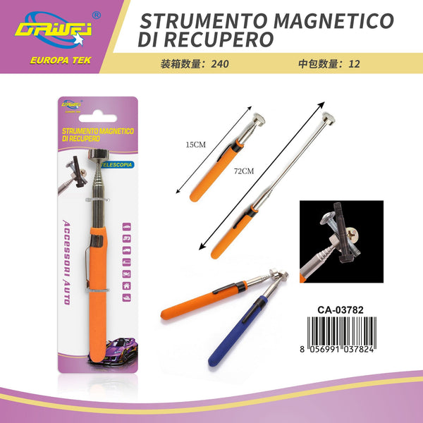 Raccoglitore magnetico telescopico