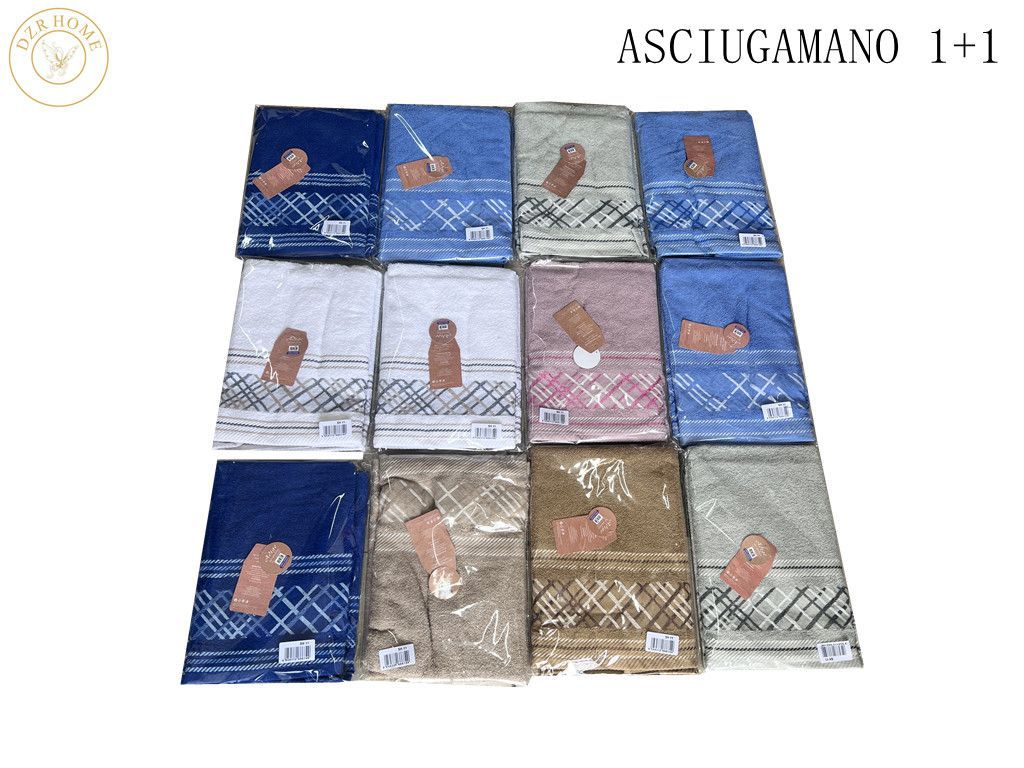 Set asciugamani 1+1