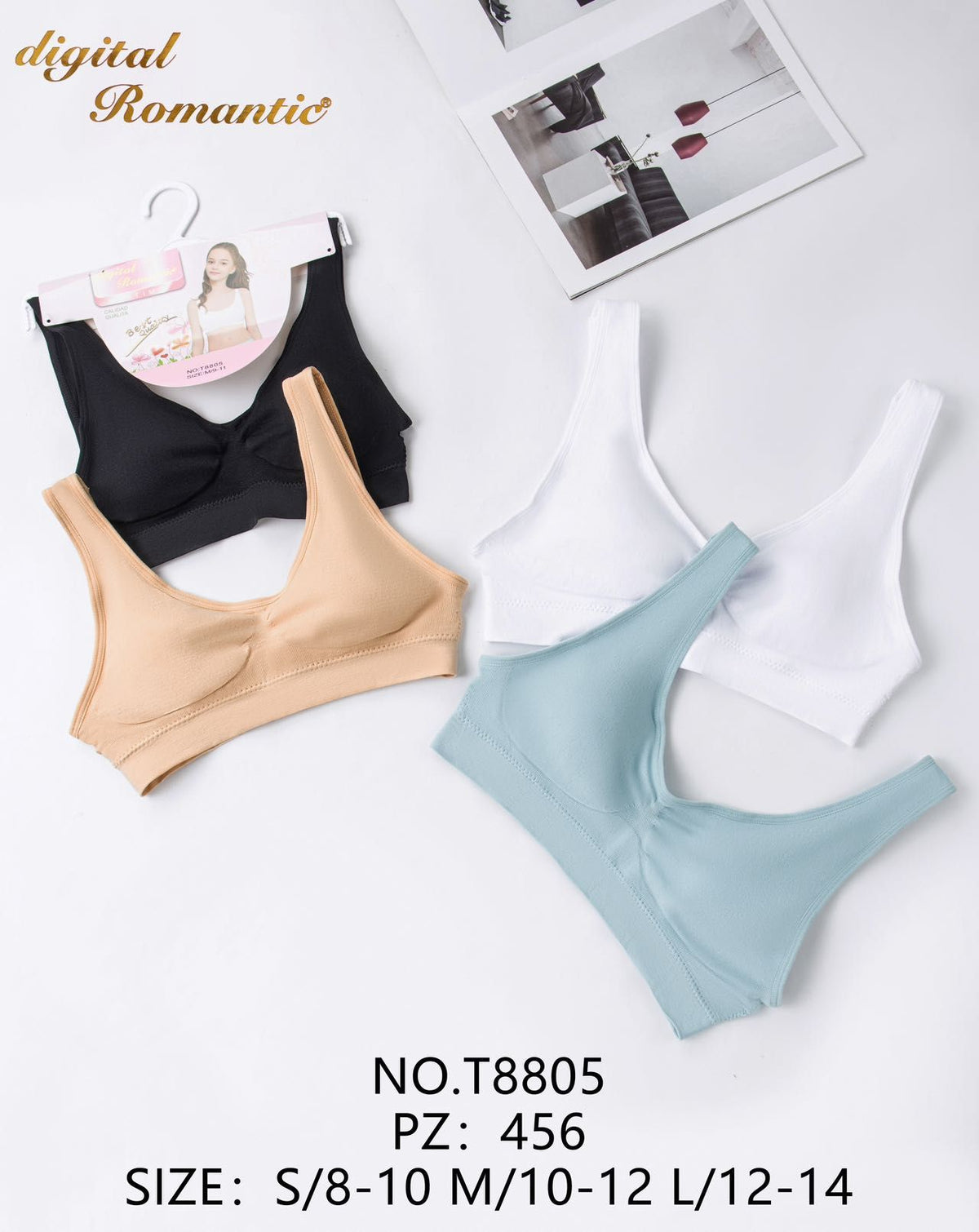Top intimo bambina T8805