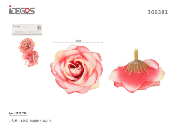 Roselline decorative, 2 pezzi