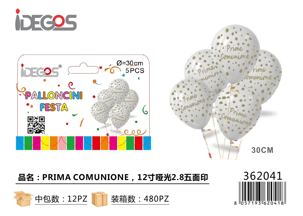 Set di palloncini in lattice comunione