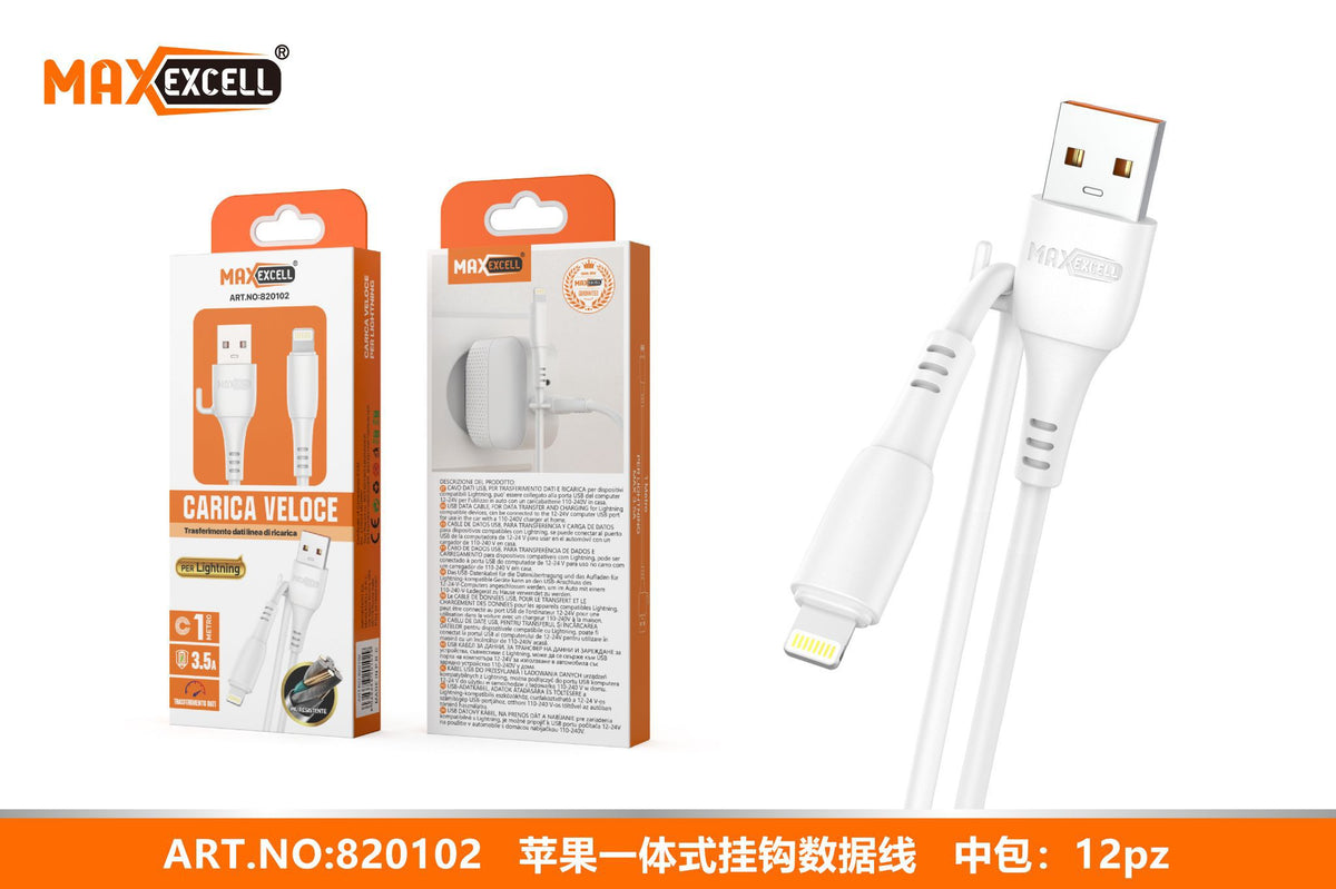Cavo LIGHTNING 1M 3.5A