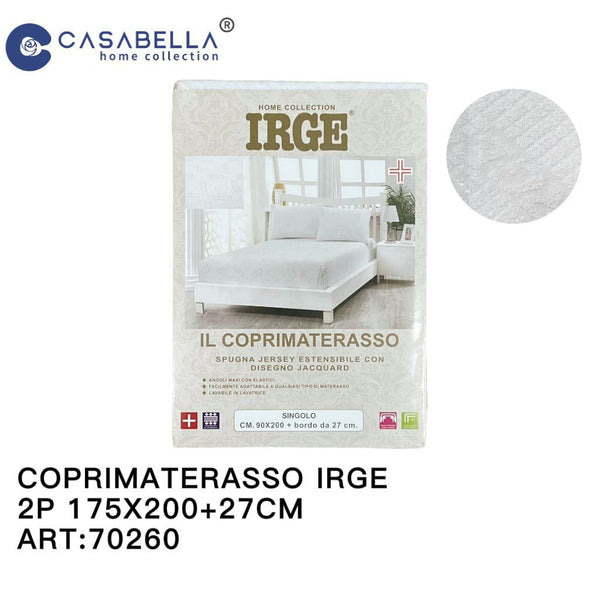 Coprimaterasso Irge 2P 175X200+27CM Spugna