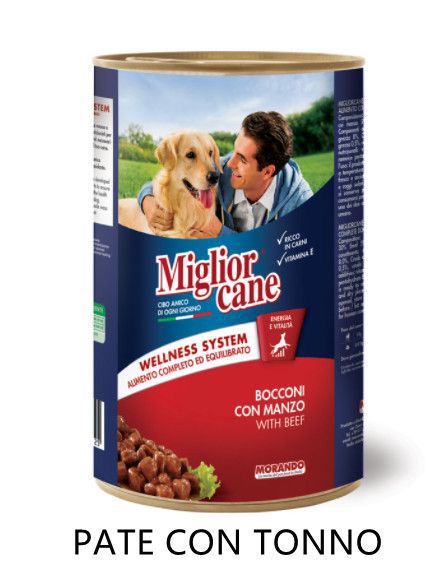 Alimenti per cani – Morando Cane Pate Tonno Sdult 400gr