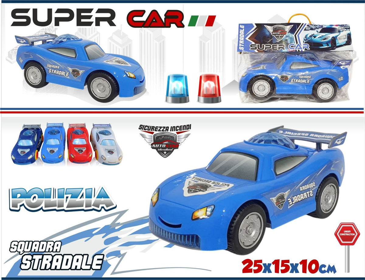 Veicolo giocattolo – AUTO CARTOON POLIZIA INT07601