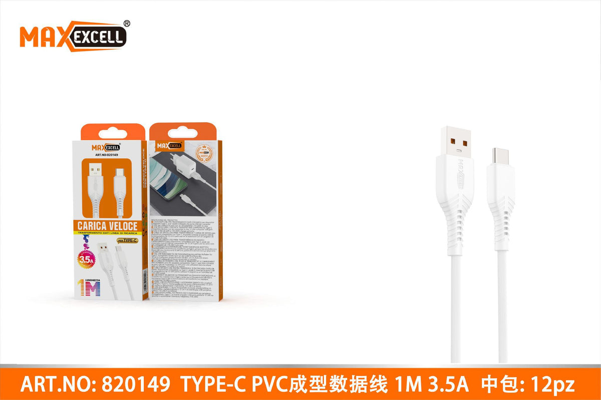 Cavo TYPE-C 1M 3.5A
