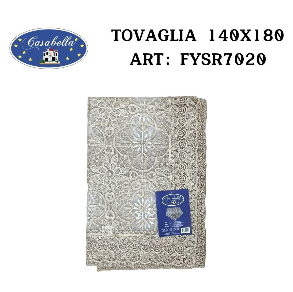Tovaglia X6 140X180 ART>FYSR7020