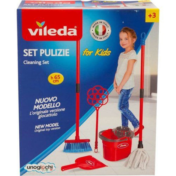 Set mestiere giocattolo – SET PULIZIE SCATOLATO VILEDA IAM01100