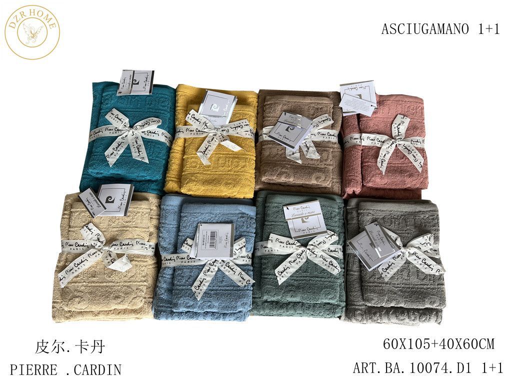 ASCIUGAMANO PIERRE.CARDIN 1+1 ART.10074