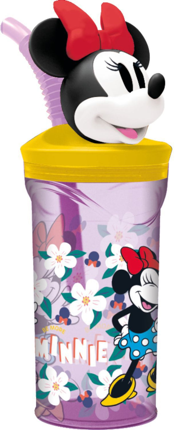 Tazza, bicchiere o borraccia – BICCHIERE C CANNUCCIA MINNIE 81266