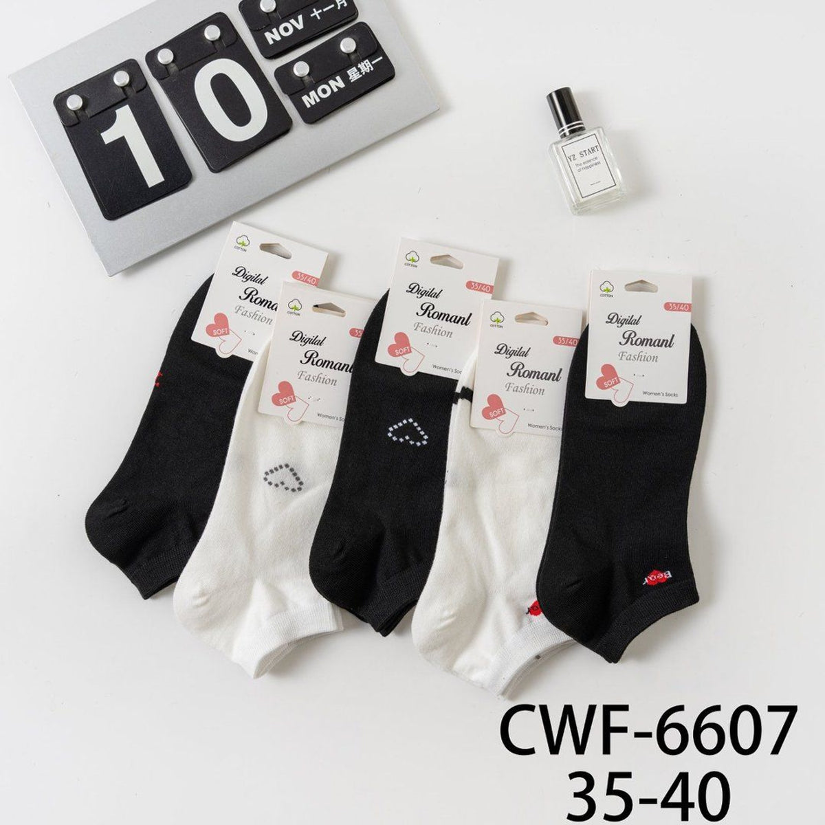 Fantasmini donna CWF6607 - confezione da 12 paia