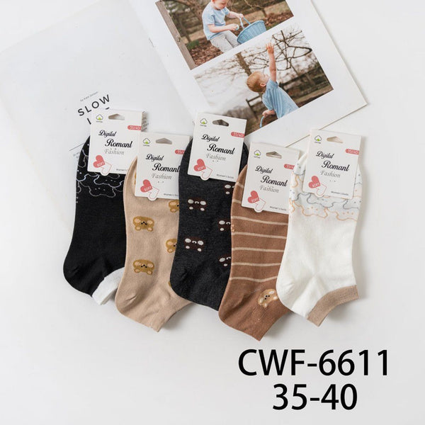 Fantasmini donna CWF6611 - confezione da 12 paia