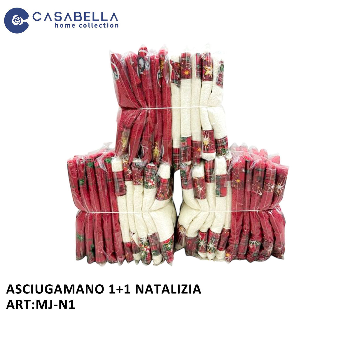 Asciugamano 1+1 Natalizia