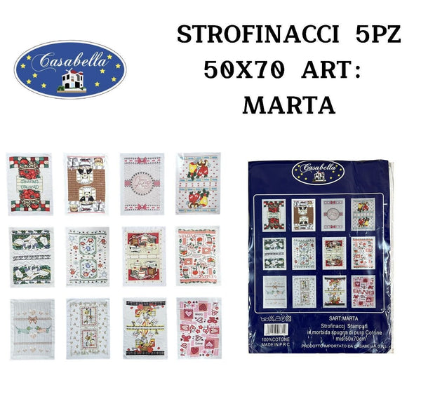 Strofinacci 6PZ 50X70