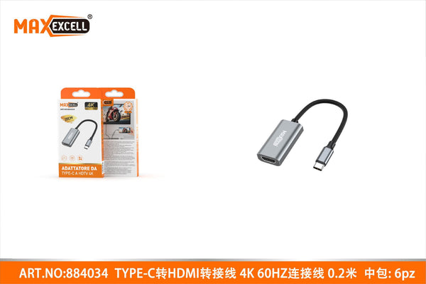 Adattatore da TYPE-C a HDMI 4K 30HZ
