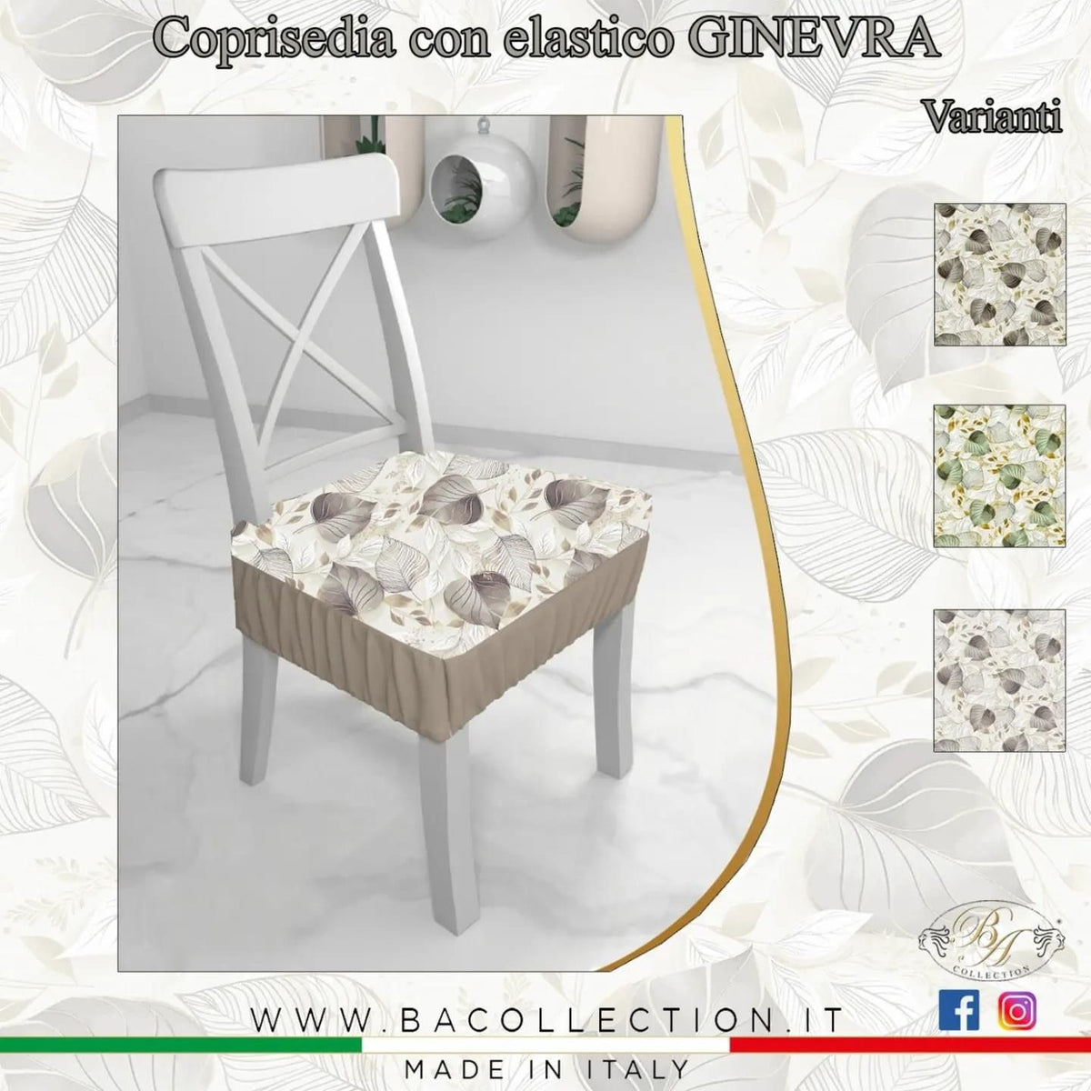 Coprisedia con Elastico 2PZ