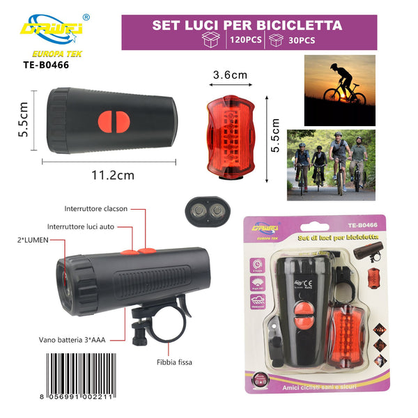 Luce per bicicletta