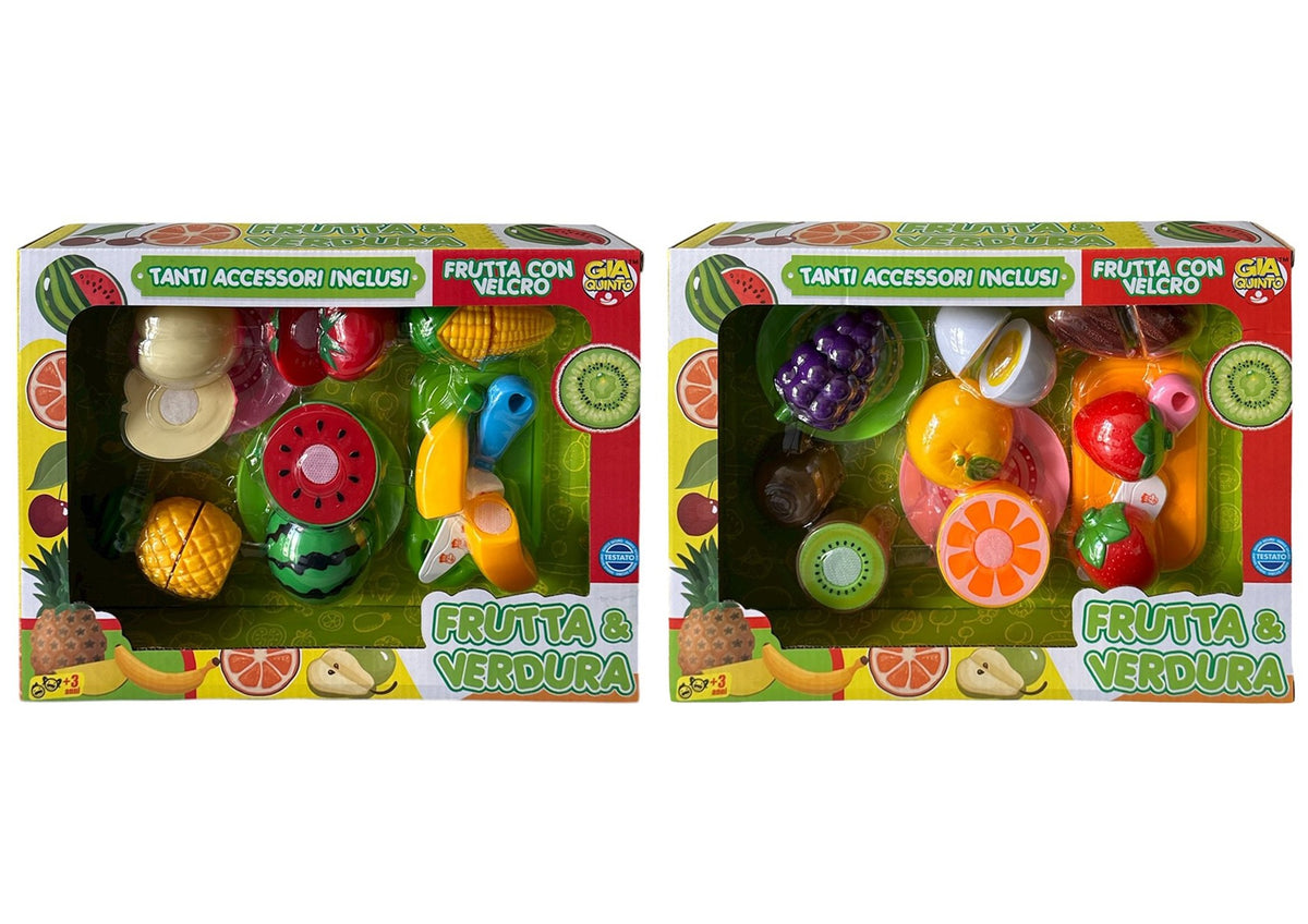 Cucina o negozio giocattolo – SET FRUTTA IN SCATOLA GV8522