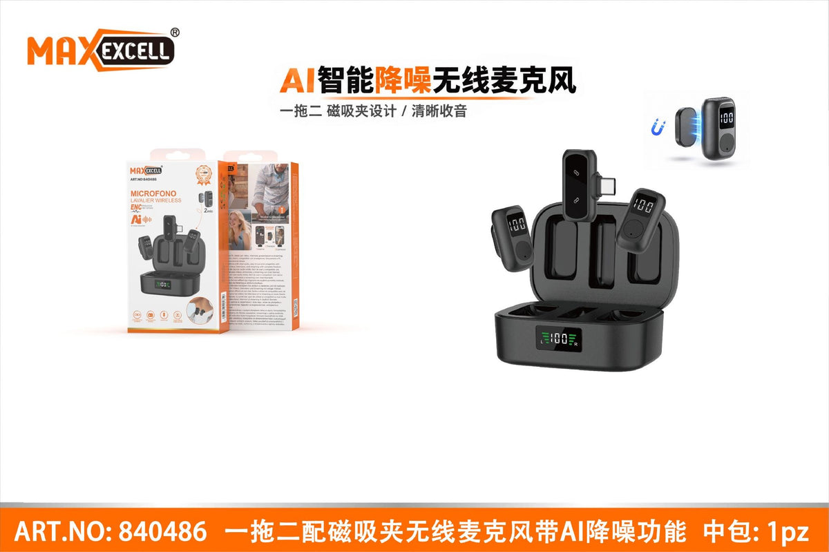 Microfono Lavalier Wireless