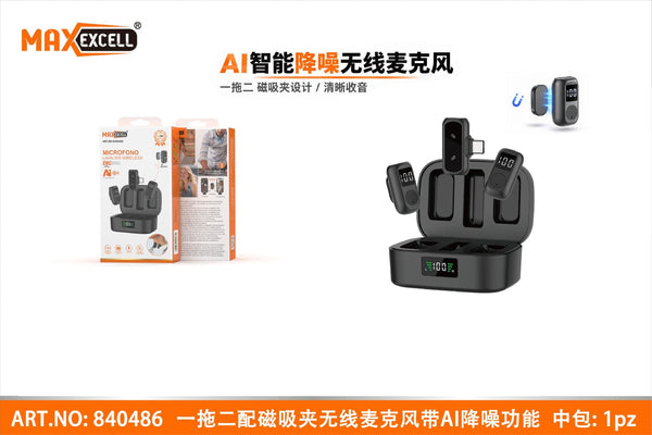 Microfono Lavalier Wireless
