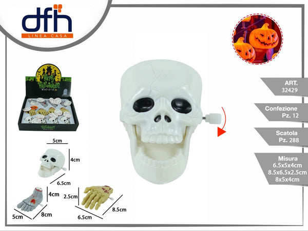 Giocattolo Halloween a carica in tre soggetti